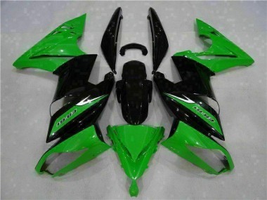 Verde Nero Carene & Plastica Kawasaki EX650 2006-2008