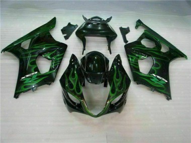 Verde Nero Carene Suzuki GSXR 1000 K3 2003-2004