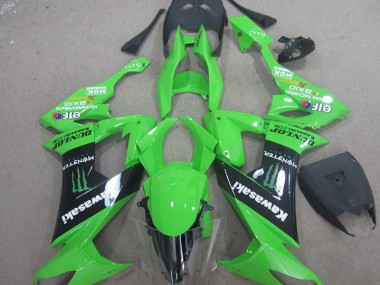 Verde Nero Monster Carene Kawasaki ZX10R 2008-2010